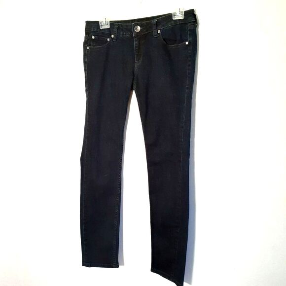 jeans A.n.a denim blue jeans pants ana  dark wash womens 28 casual 6 8 10 - Picture 1 of 11